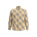 Beige Cotton Pattern Shirt Burberry