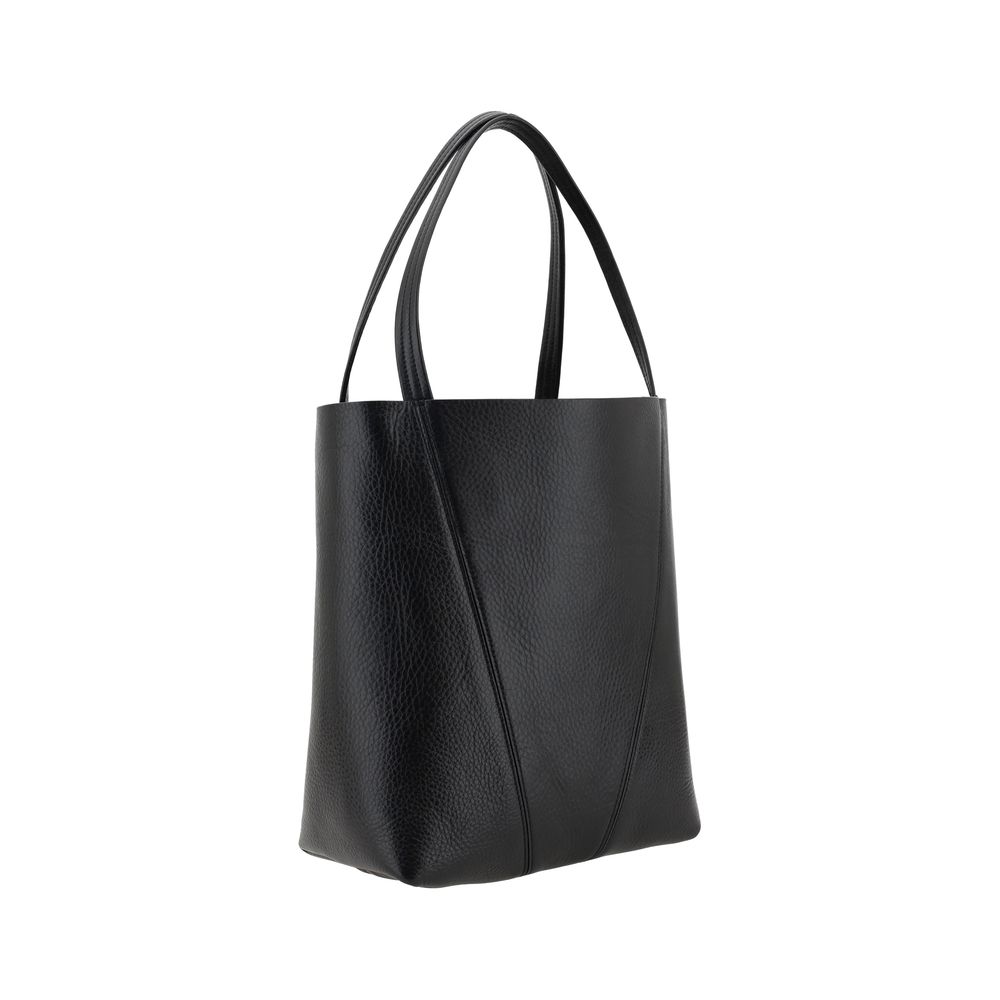 Black Calf Leather Bos Taurus Shoulder Bag Chloé