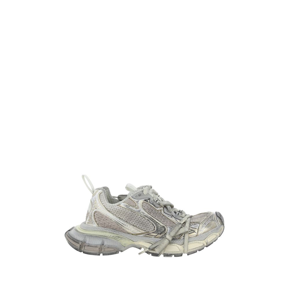 Multicolor Polyester Athletic Sneakers