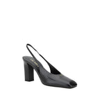 Black Calf Leather Pumps Prada