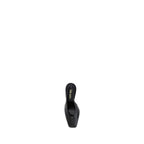 Black Calf Leather Pumps Prada