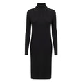 Black Wool Long Dress Bottega Veneta
