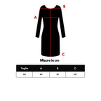 Black Wool Long Dress Bottega Veneta