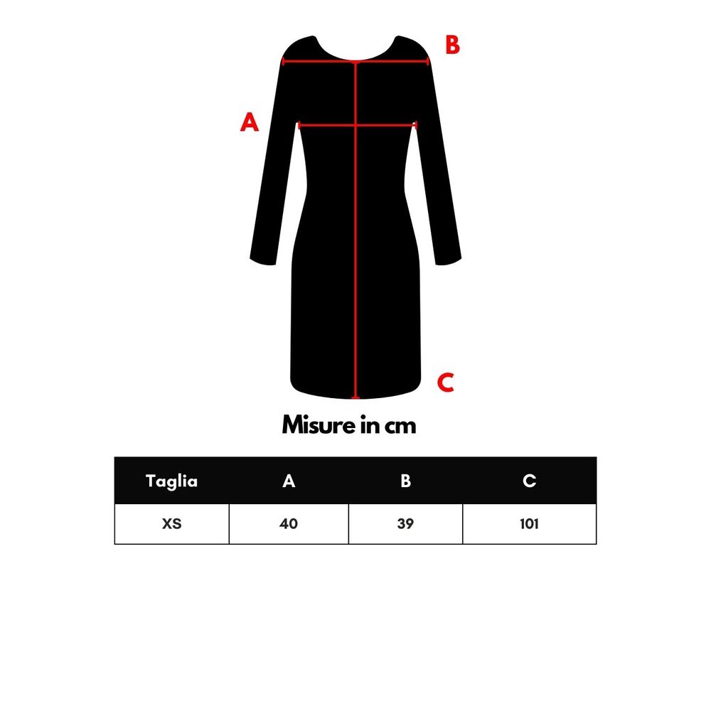 Black Wool Long Dress Bottega Veneta