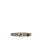 Beige GG Supreme Belt Gucci