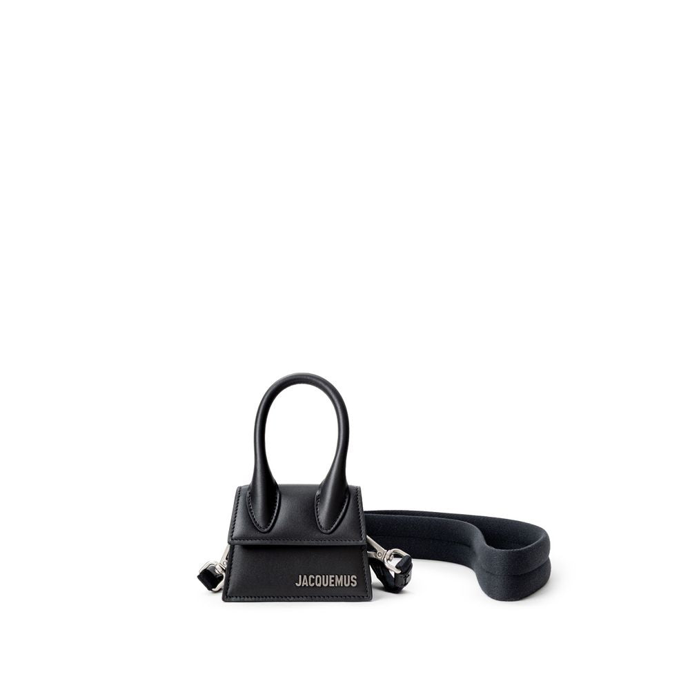 Black Leather Handbag Jacquemus
