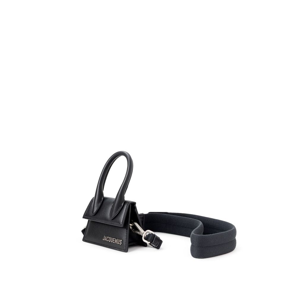Black Leather Handbag Jacquemus