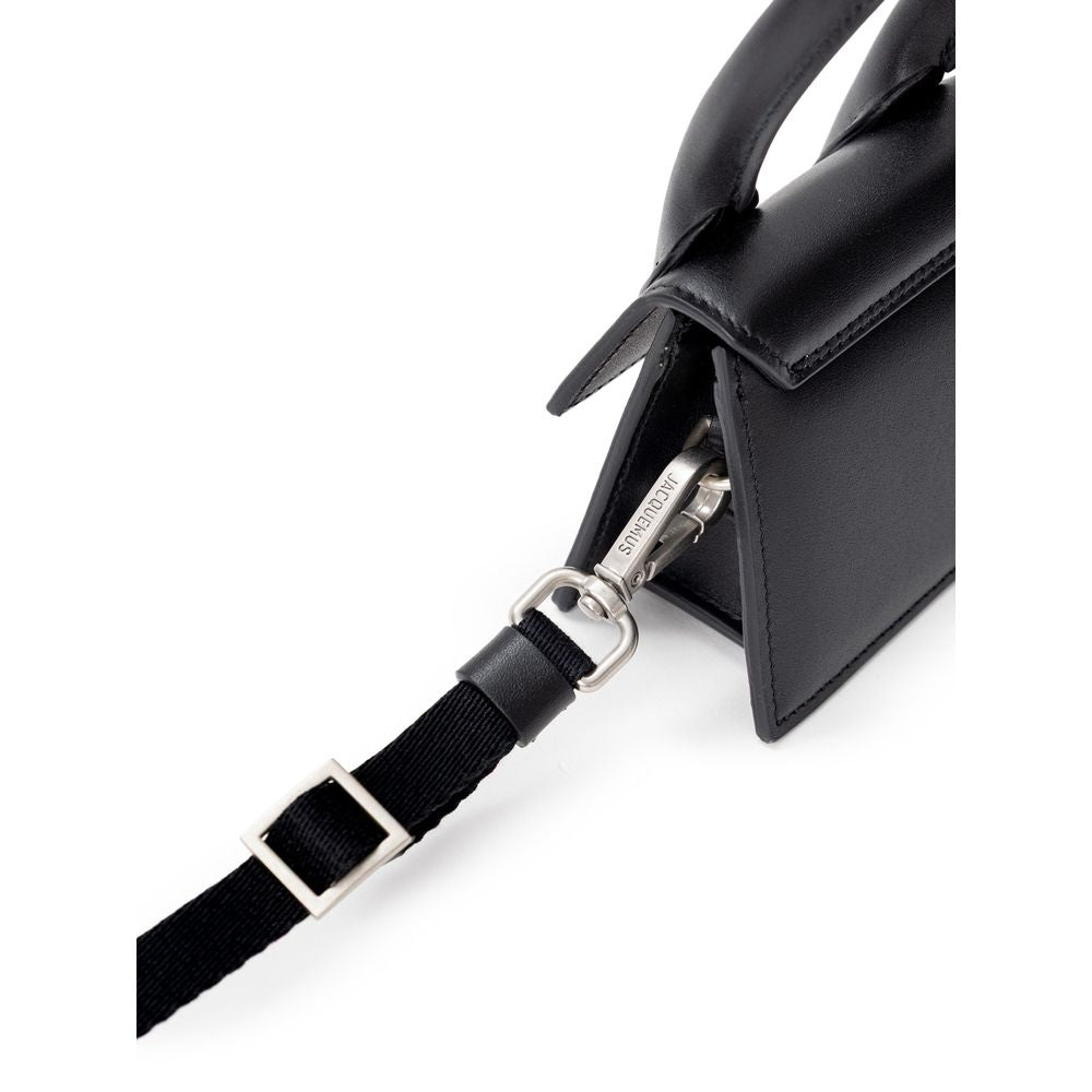 Black Leather Handbag Jacquemus