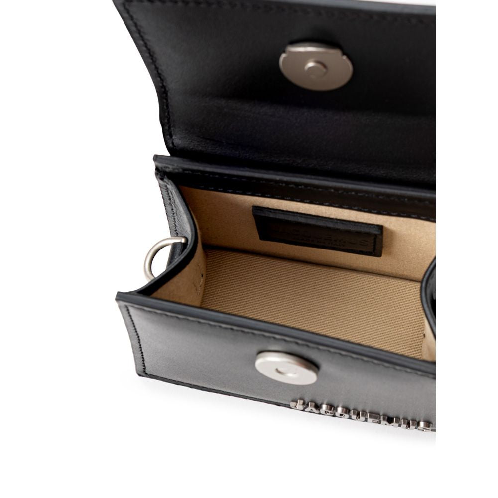 Black Leather Handbag Jacquemus