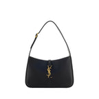 Black Calf Leather Bos Taurus Handbag Saint Laurent