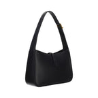 Black Calf Leather Bos Taurus Handbag Saint Laurent
