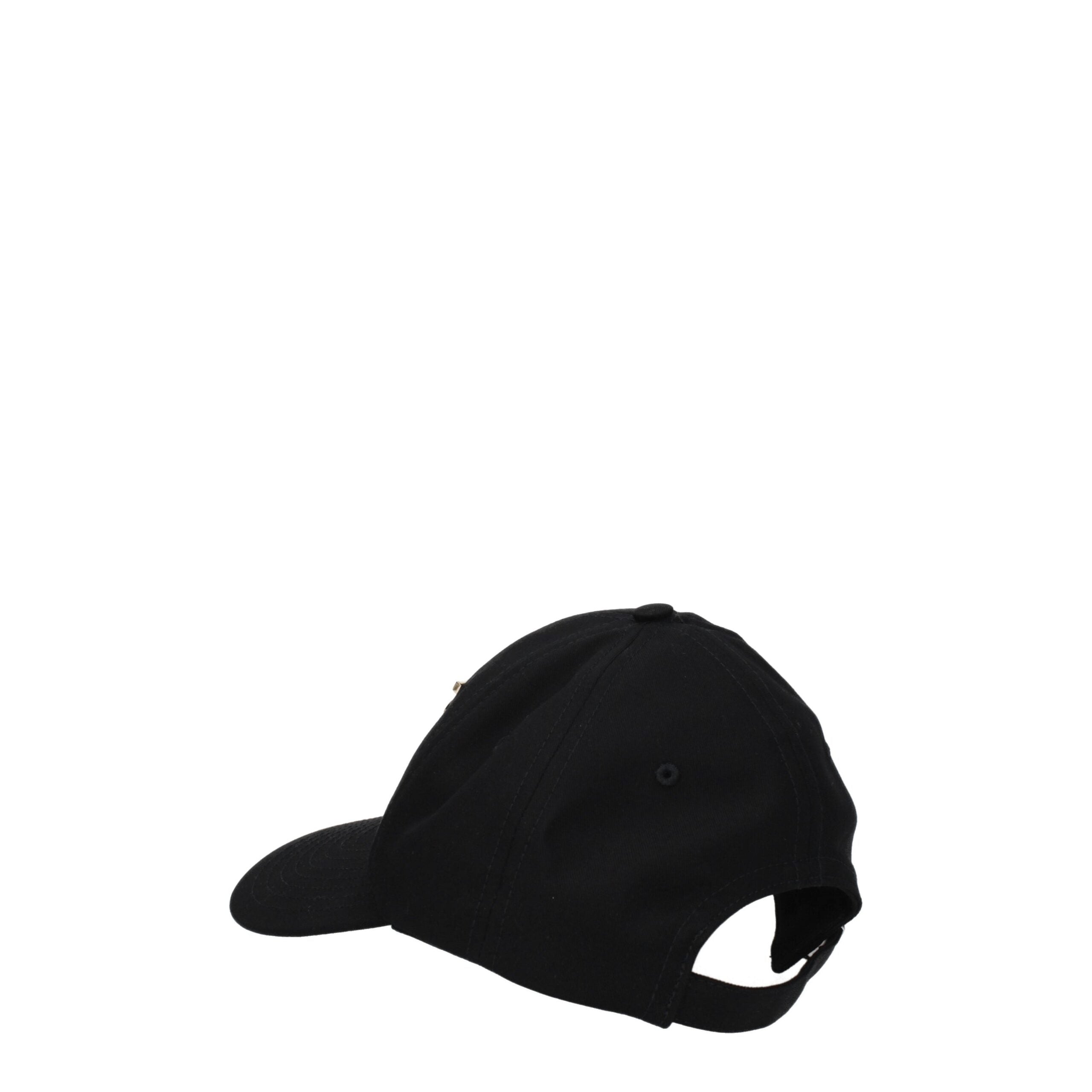 Black Cotton Cap (Baseball Hat) Burberry