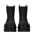 Black Cotton Ankle Boots Chloé