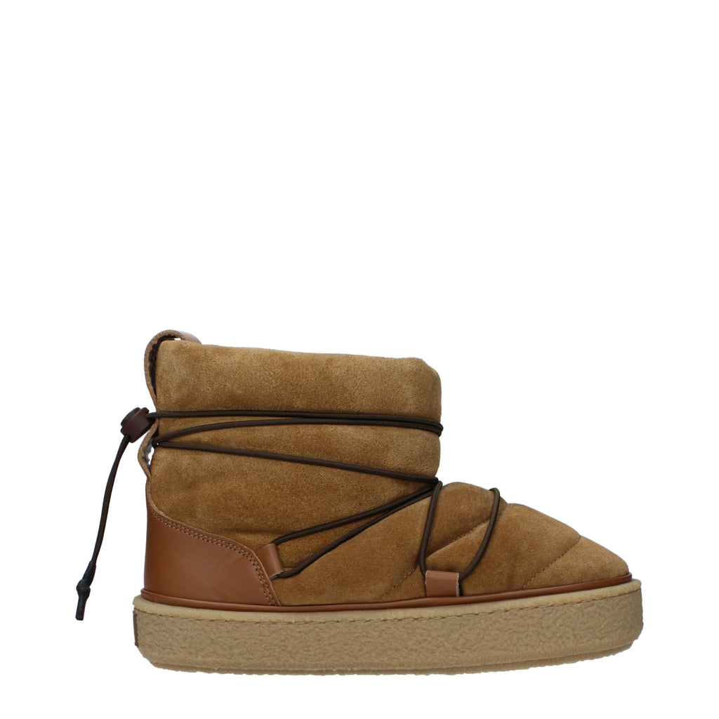 Brown Leather Ankle Boots Isabel Marant