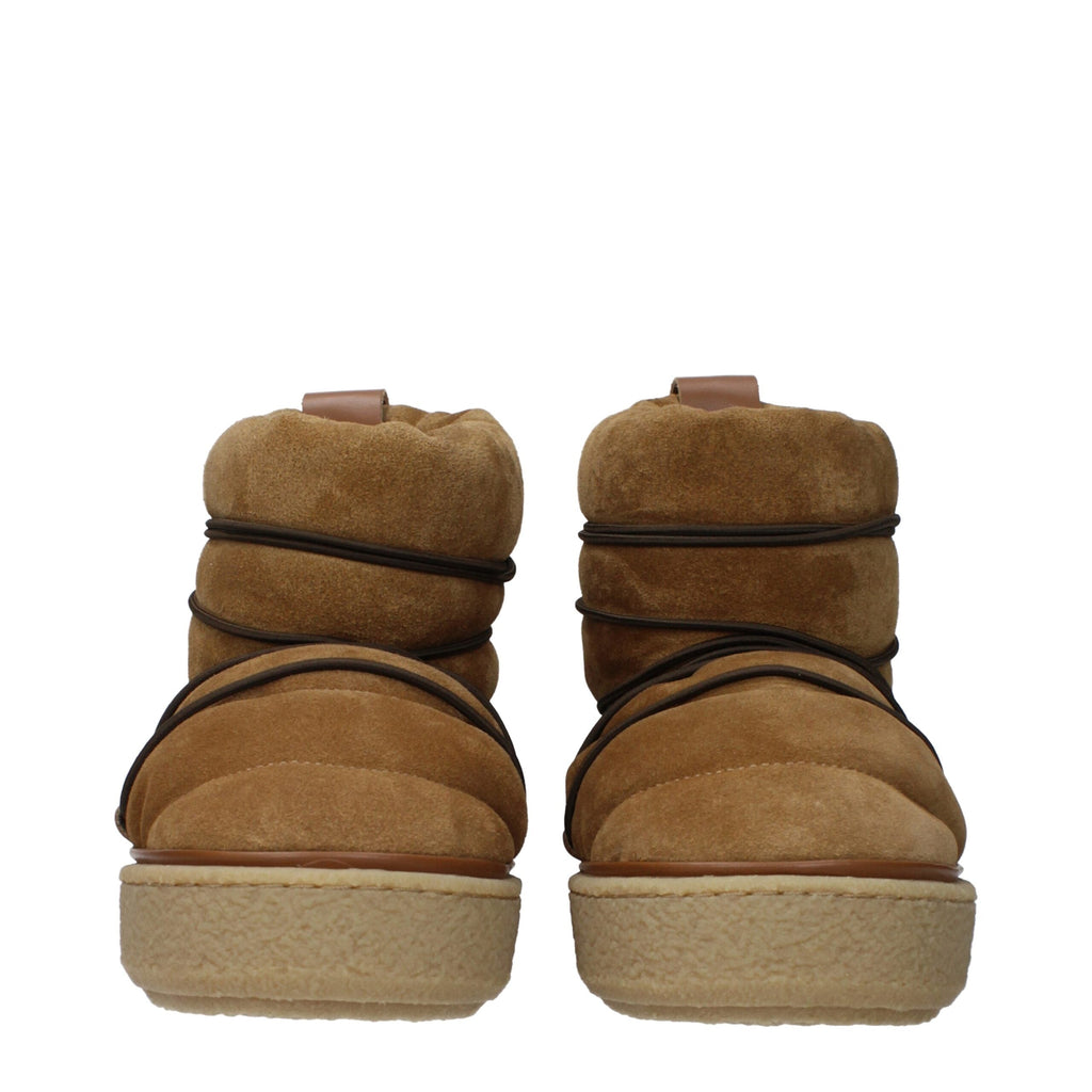 Brown Leather Ankle Boots Isabel Marant