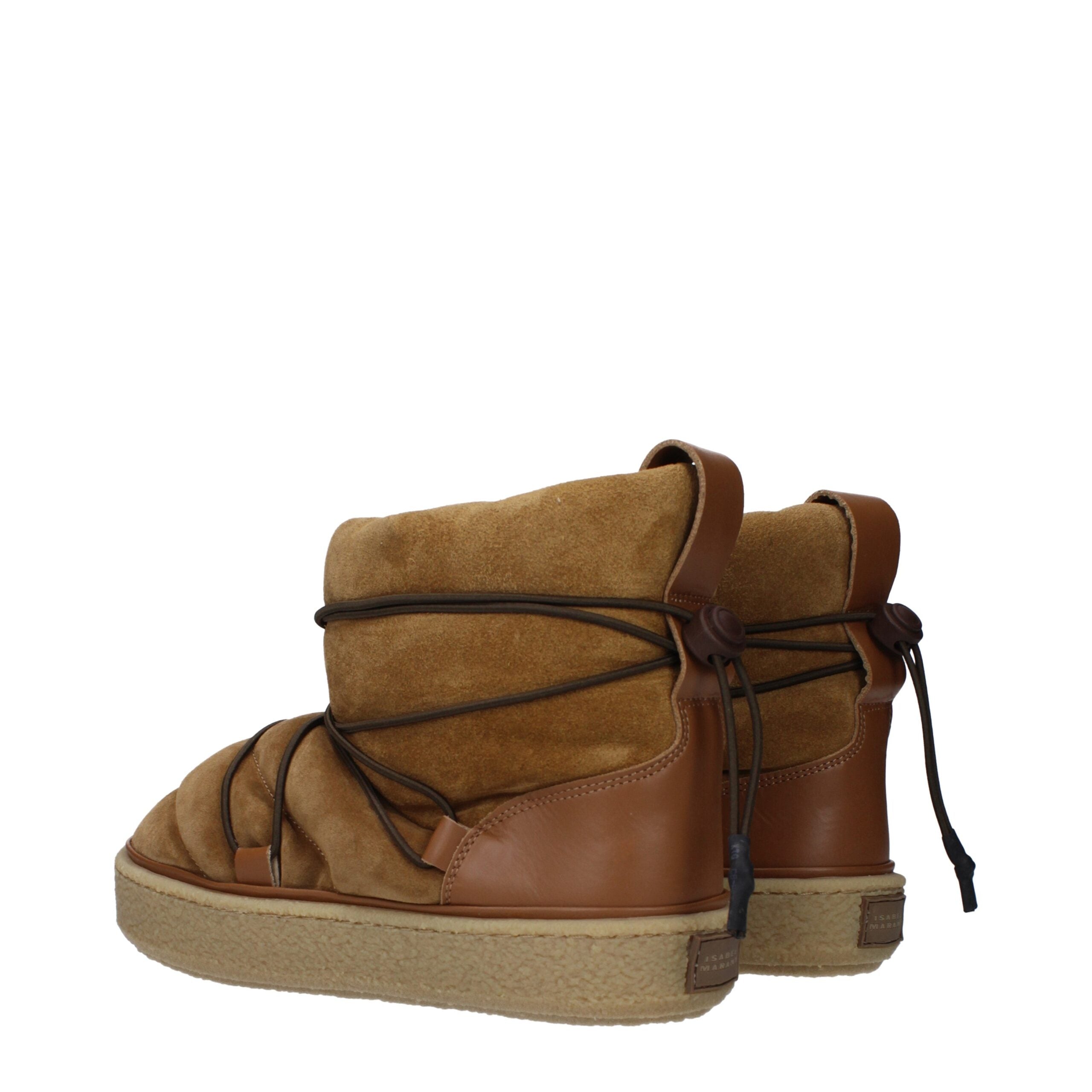Brown Leather Ankle Boots Isabel Marant