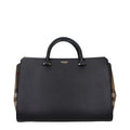 Black Leather Handbag Burberry