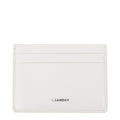 White Leather Cardholder