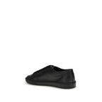 Black Calf Leather Bos Taurus Sneakers