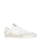 White Fabric Low Top Sneakers Chloé