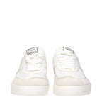 White Fabric Low Top Sneakers Chloé
