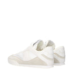 White Fabric Low Top Sneakers Chloé