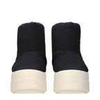 Black Fabric Ankle Boots Rick Owens