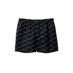 Black Cotton Bermuda Shorts Balenciaga