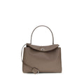 Gray Calf Leather Bos Taurus Shoulder Bag Balenciaga