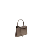Gray Calf Leather Bos Taurus Shoulder Bag Balenciaga