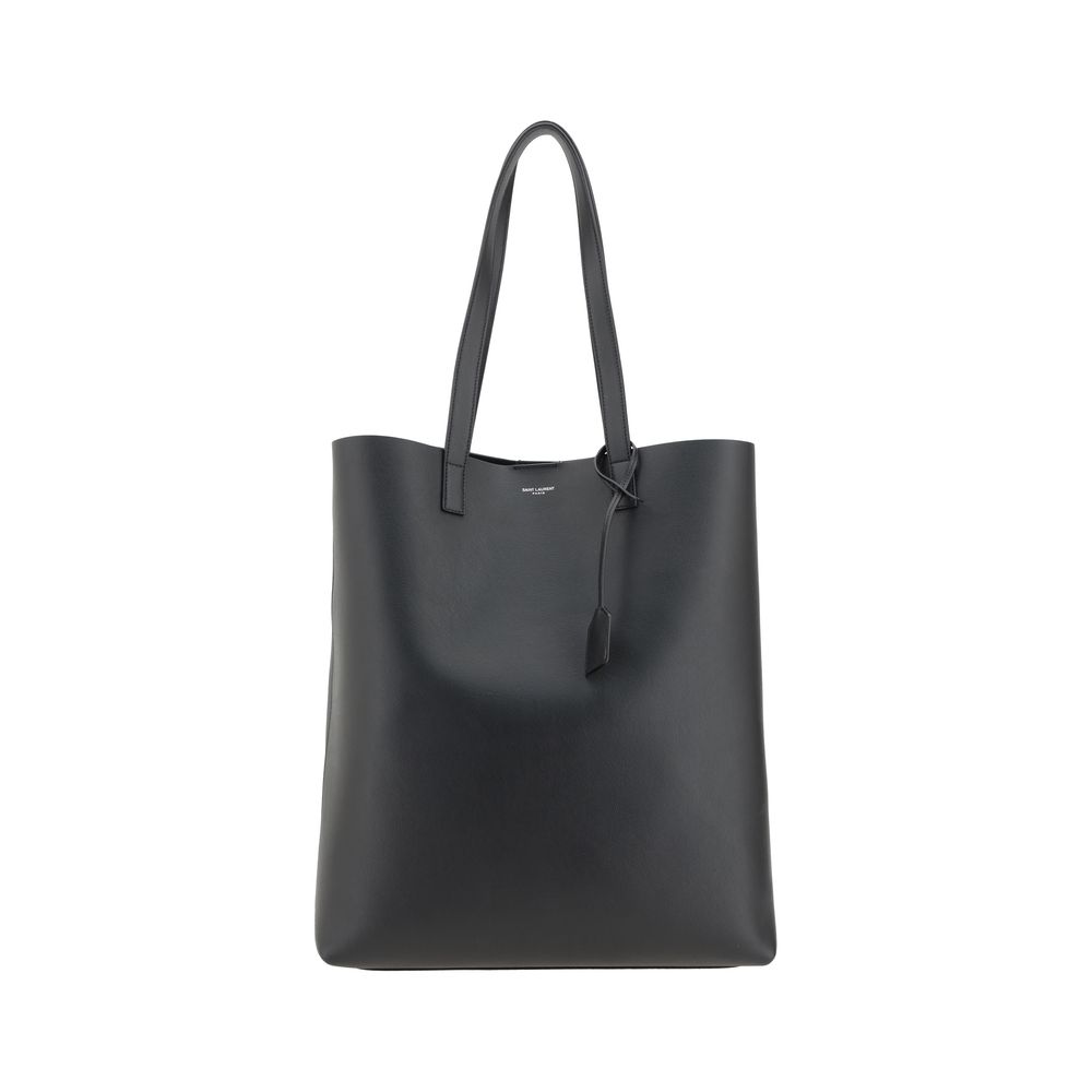 Black Calf Leather Bos Taurus Shoulder Bag Saint Laurent