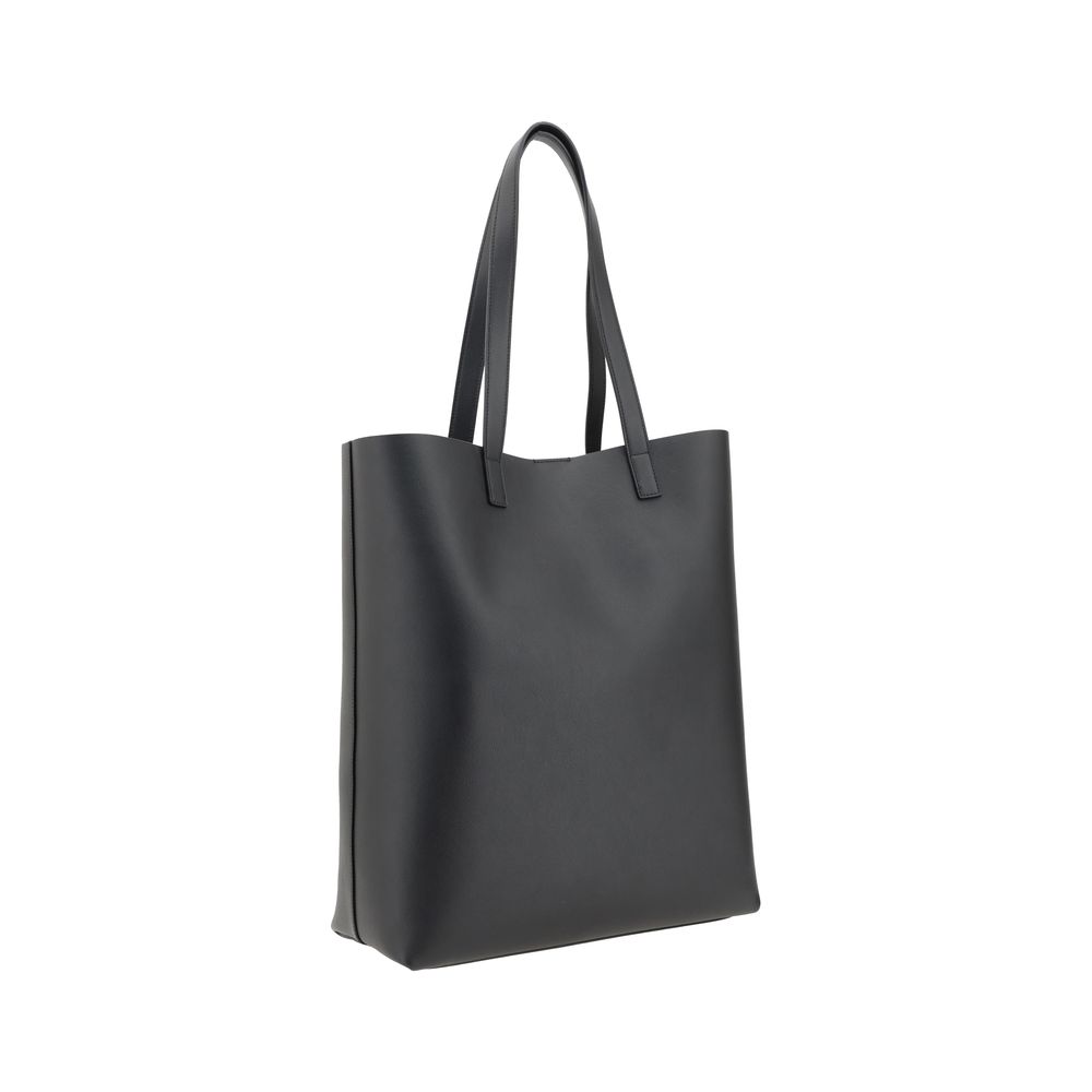 Black Calf Leather Bos Taurus Shoulder Bag Saint Laurent