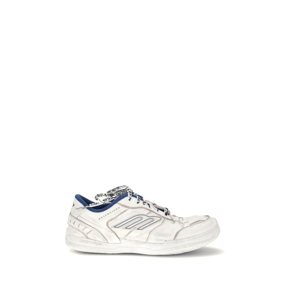 Gray Calf Leather Bos Taurus Athletic Sneakers Balenciaga
