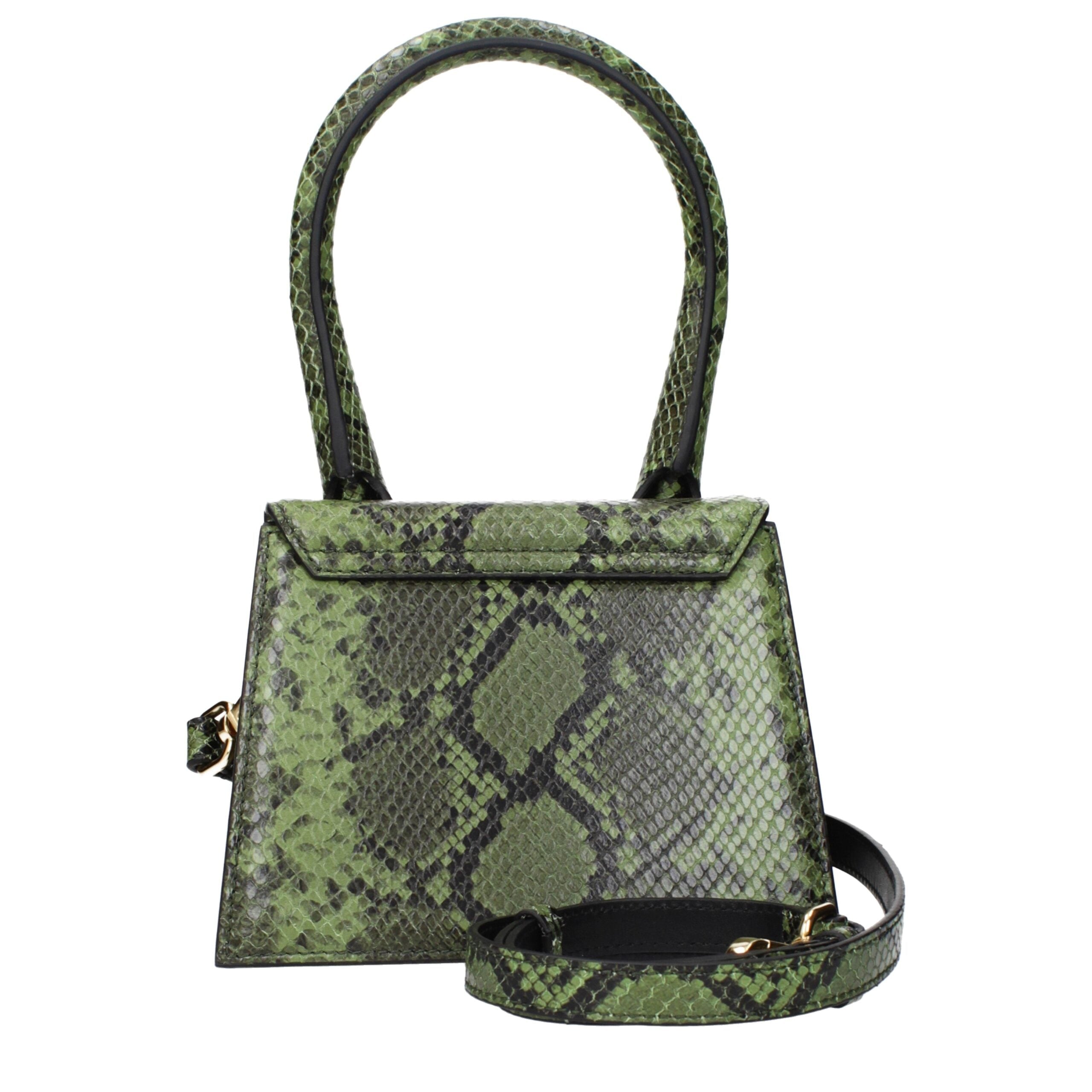 Green Leather Handbag Jacquemus