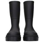 Black Cotton Ankle Boots Off-White