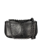 Gray Skin Shoulder Bag