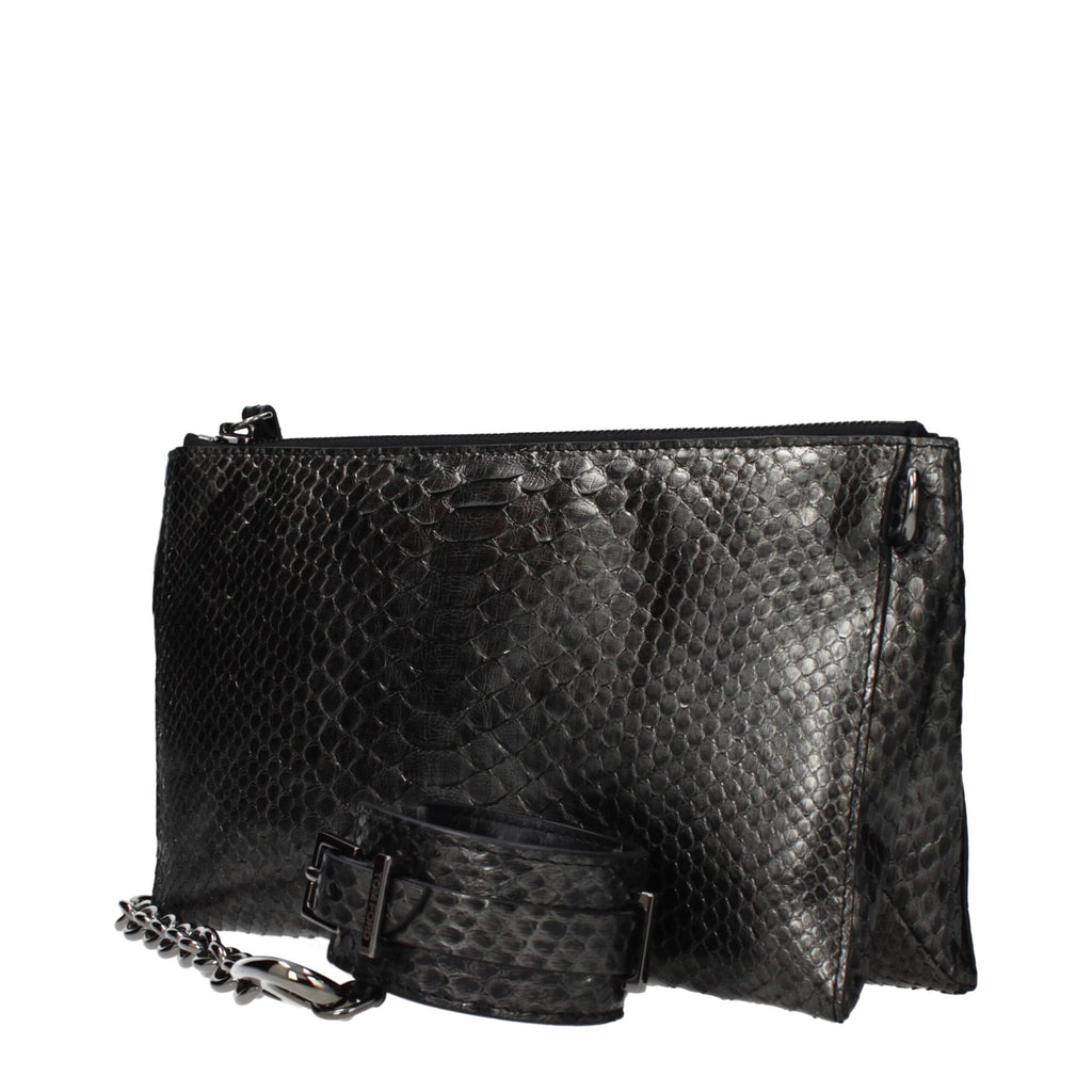 Gray Skin Handbag
