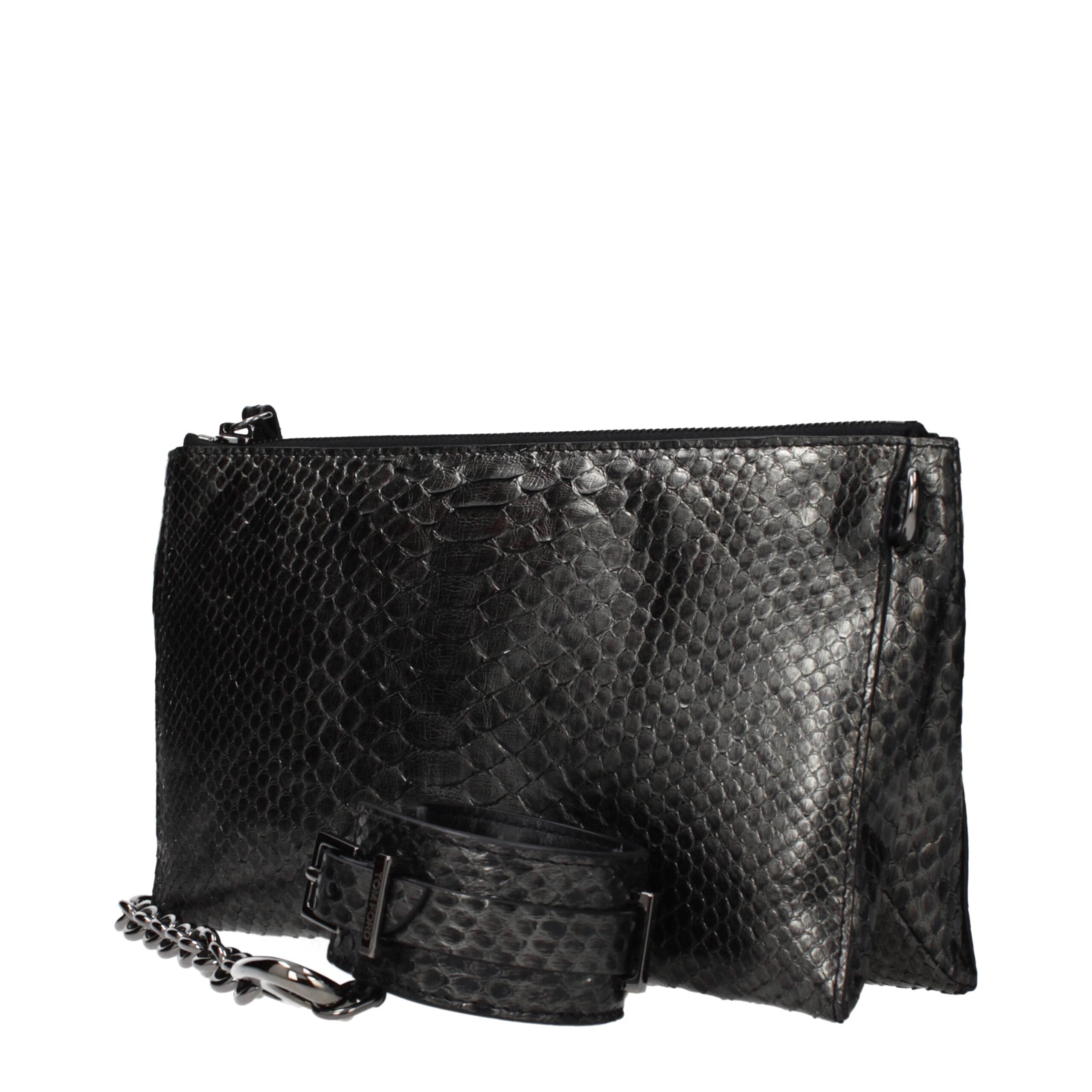 Gray Skin Handbag