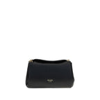 Black Calf Leather Bos Taurus Shoulder Bag Prada