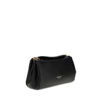 Black Calf Leather Bos Taurus Shoulder Bag Prada