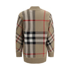 Beige Polyester Cardigan Burberry