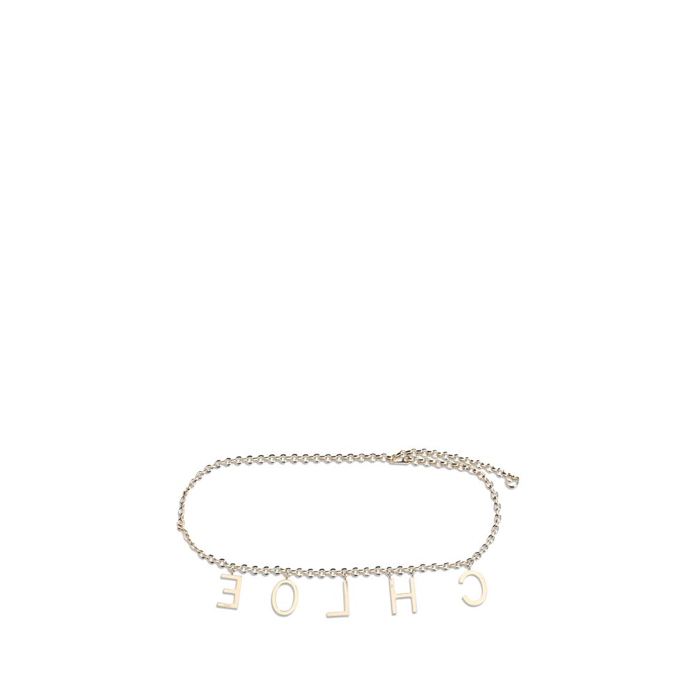 Gold Brass Regular Belt Chloé