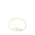 Gold Brass Thin Belt Chloé