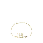 Gold Brass Thin Belt Chloé
