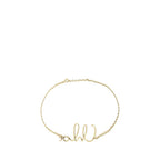 Gold Brass Thin Belt Chloé