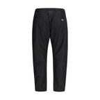 Black Recycled Polyamide Casual Pants Prada