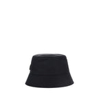 Black Polyamide Bucket Hat Prada