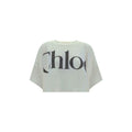 White Cotton T-Shirt Chloé