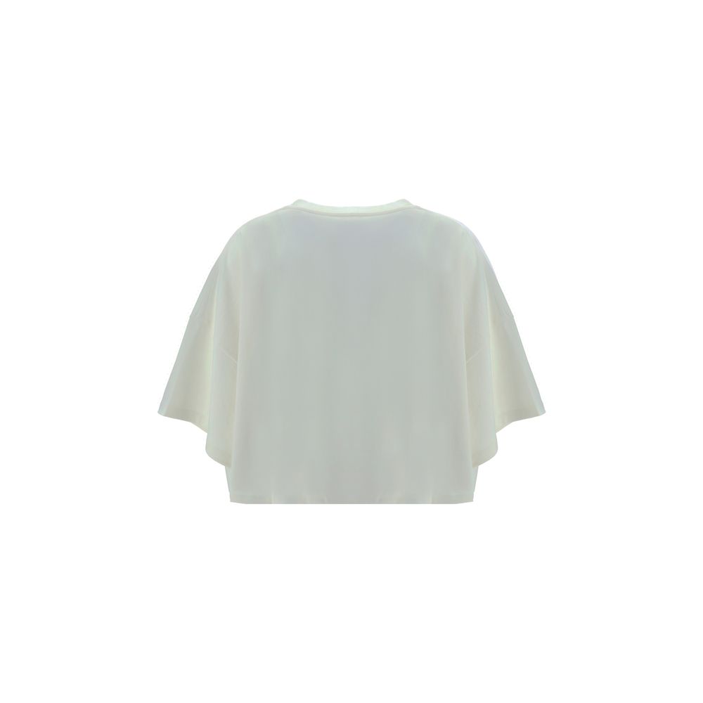White Cotton T-Shirt Chloé