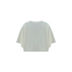 White Cotton T-Shirt Chloé